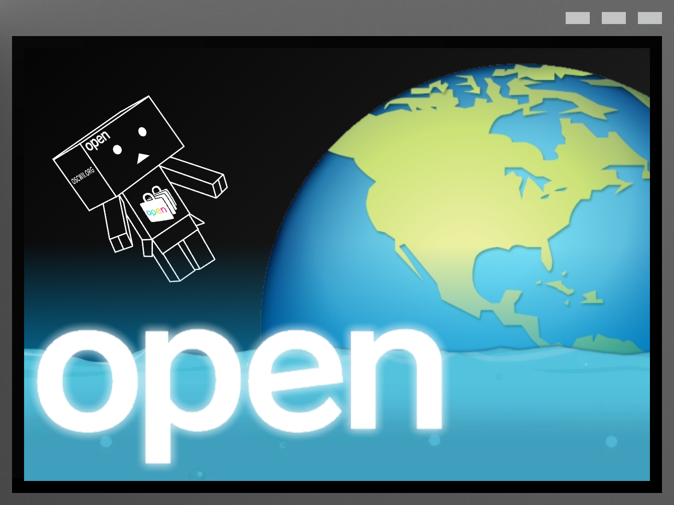 Open Shop Channel Downloader Browser Logo